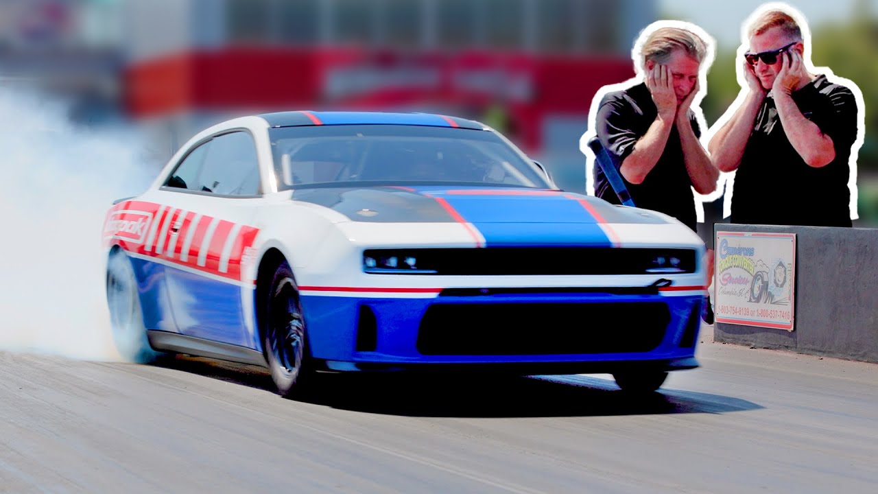 NEW 2026 Dodge Charger Drag Pak with a HEMI V-8