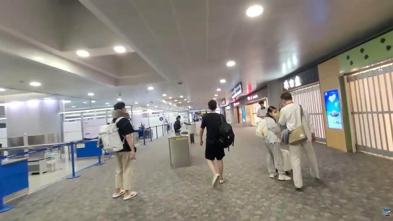 航班自动广播 浦东机场 全日空 940 名古屋 登机