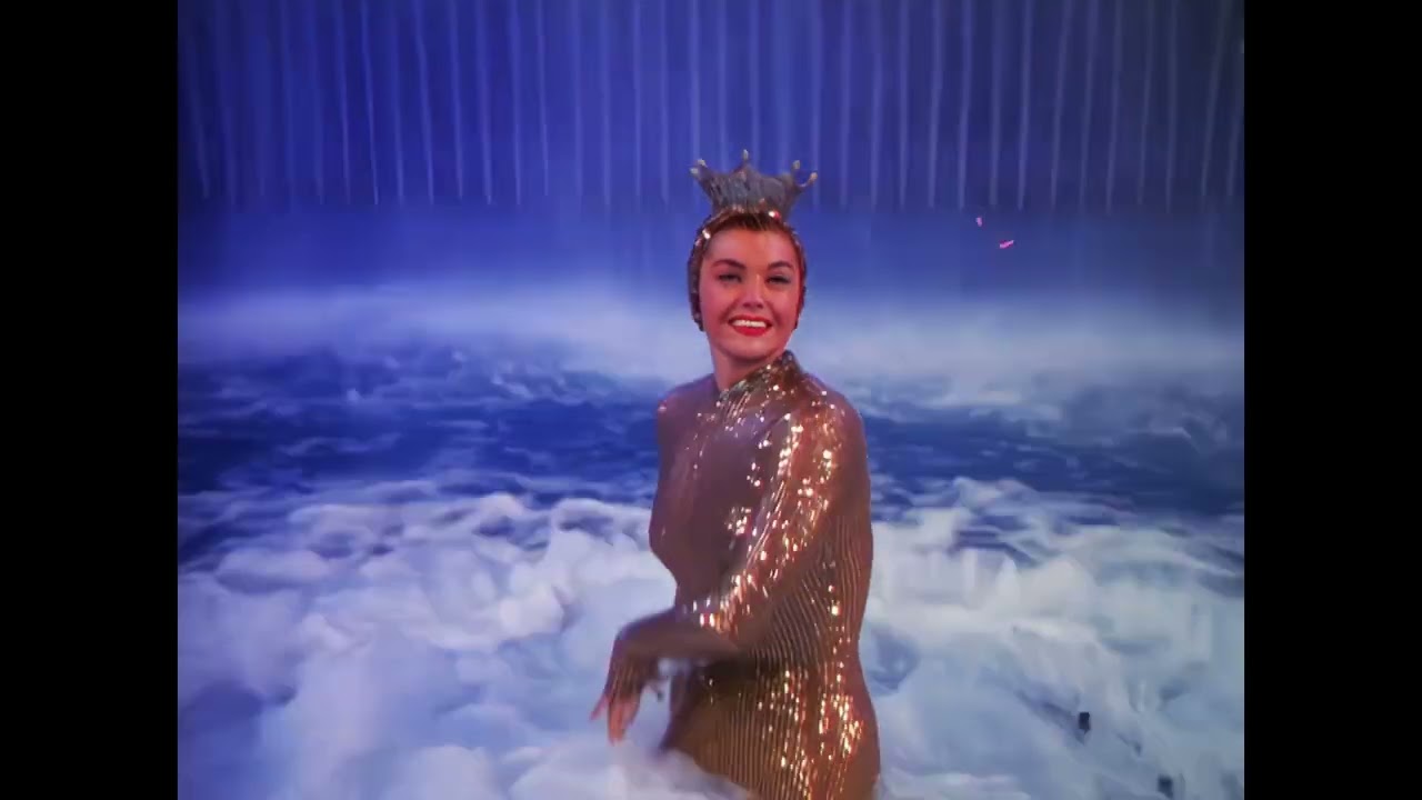 Esther Williams Million Dollar Mermaid 1952 scene 2 remastered 4k