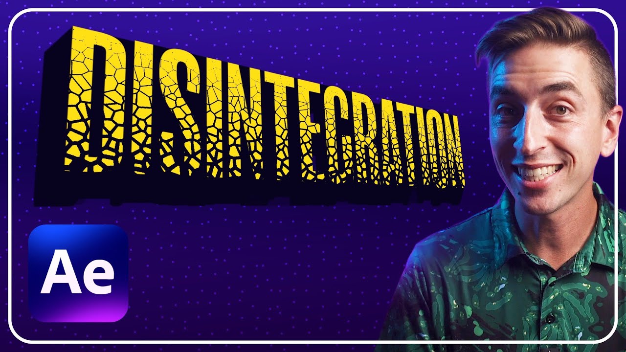 Crumbling Particle Effect Tutorial! 100% After Effects!