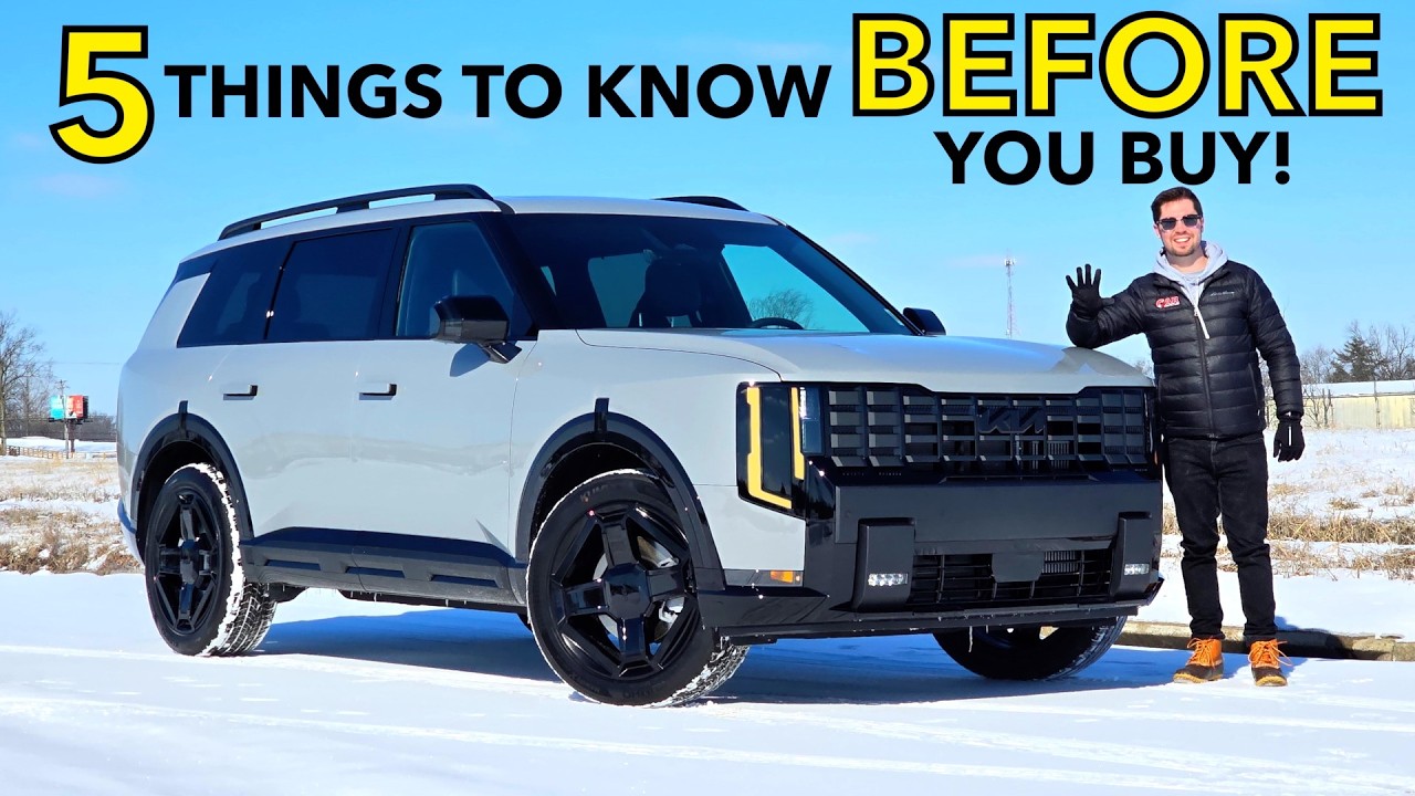 5 вещей, которые вам НУЖНО ЗНАТЬ о Kia Telluride 2027 года *перед* покупкой!