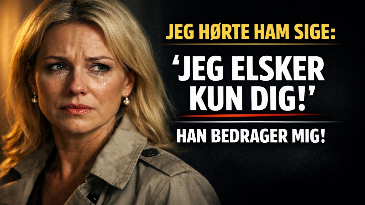 Rejsen blev aflyst. Hun skyndte sig hjem for at overraske sin mand, men hans telefonsamtale knuste