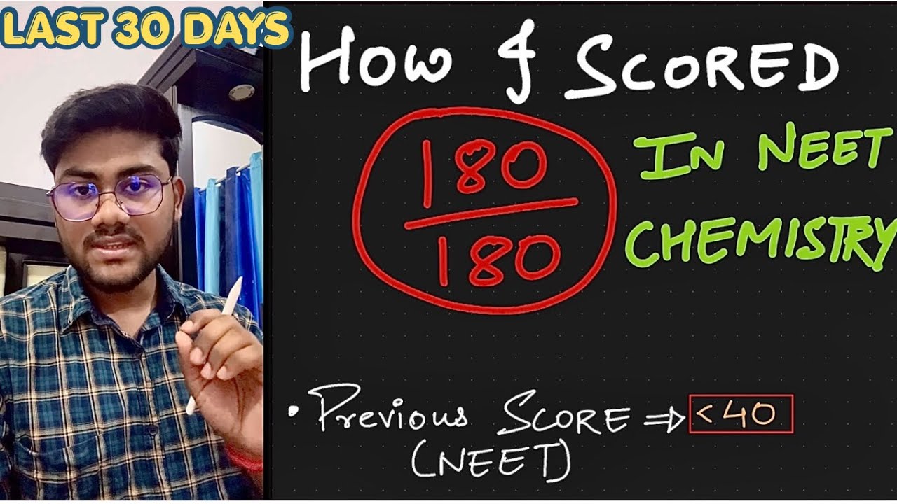 How I Scored 180 In Chemistry Neet | Last 30 Days Strategy 600+ | Neet 2026 |