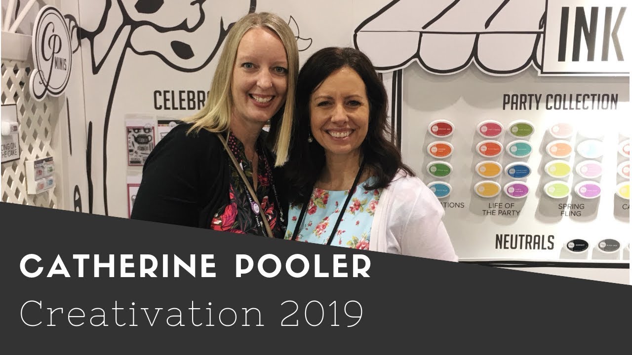 Catherine Pooler Inks Demo with Catherine Pooler | Creativation 2019