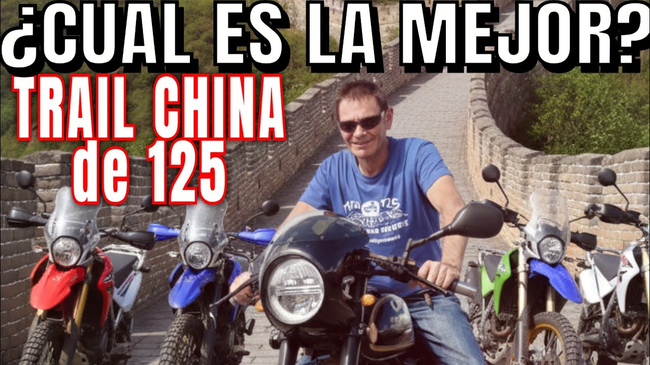 ¿LA MEJOR MOTO CHINA de TRAIL de 125 cc ?