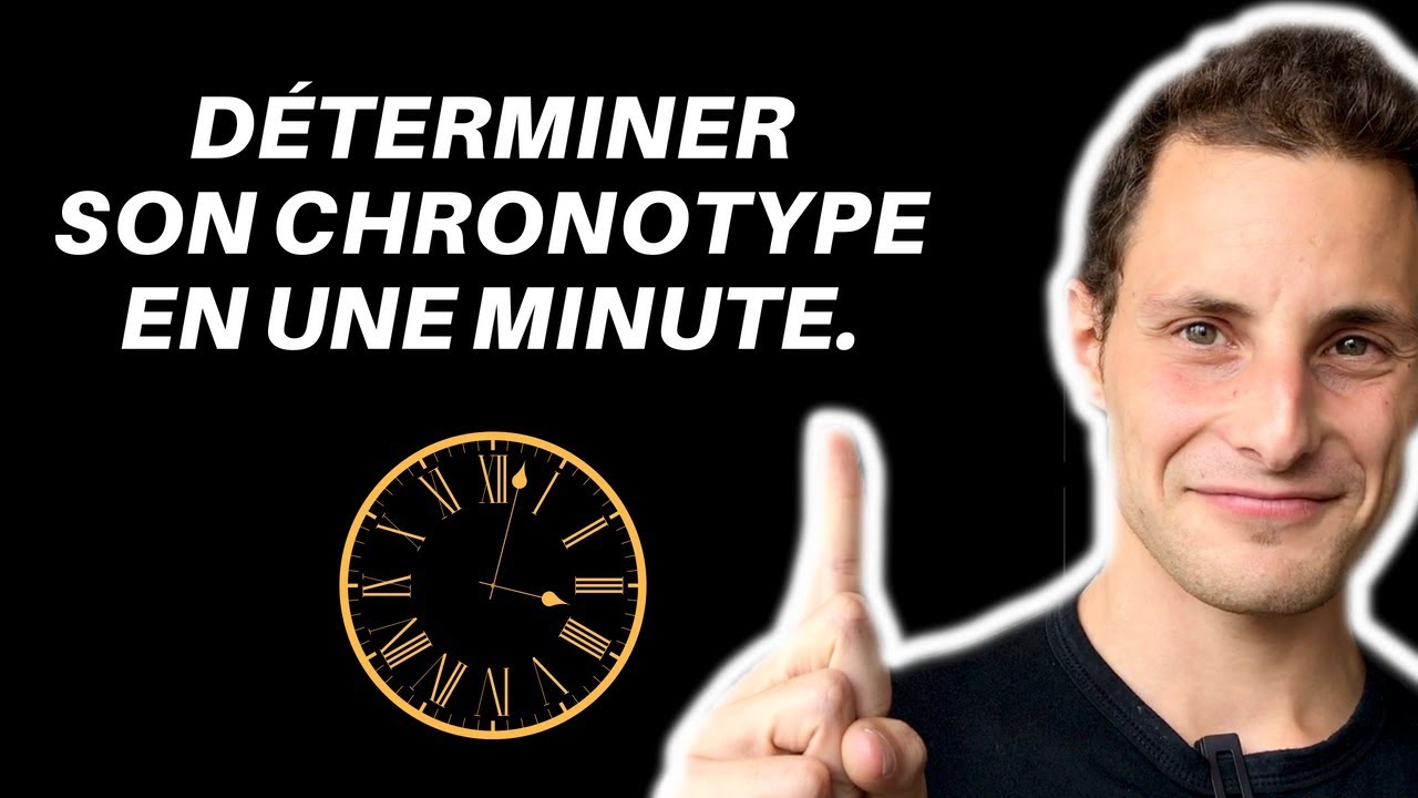 Découvrir son chronotype en moins d’une minute
