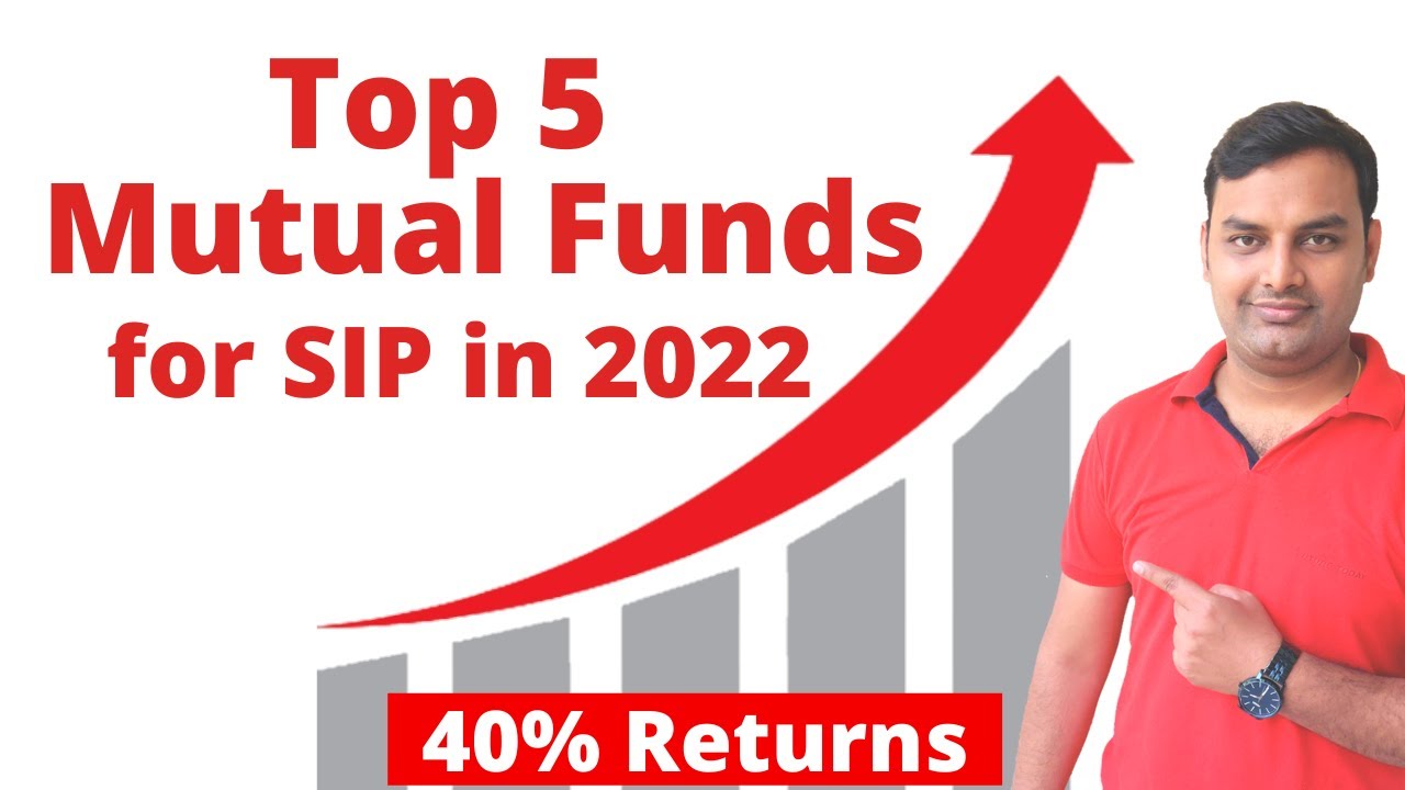 Best 5 Mutual Funds for 2022 | Top Mutual Funds for SIP | Large Cap, Mid Cap, Small Cap & ELSS