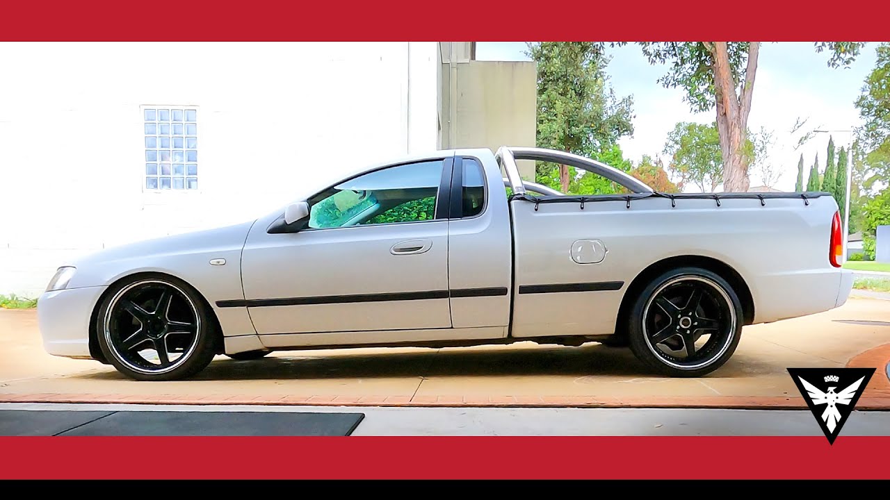 The New Mini Truck / Ute Build Project Reveal - Ford Falcon Ute BA / BF