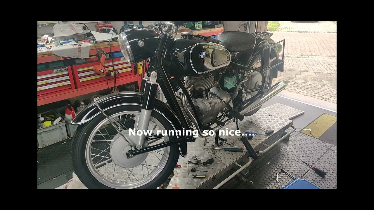 BMW R27 1963 running problem