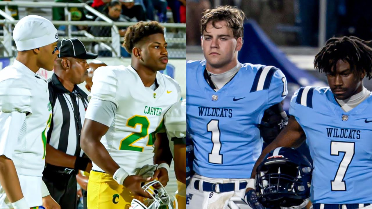 Carver Montgomery vs Enterprise Wildcats 7A Region 2 Football 2025