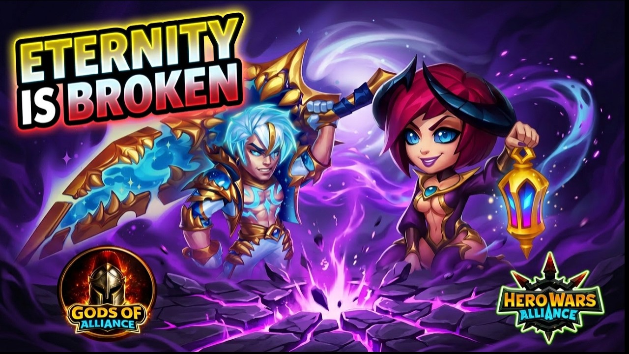 ETERNITY IS BROKEN 😱 Hero Wars Alliance!