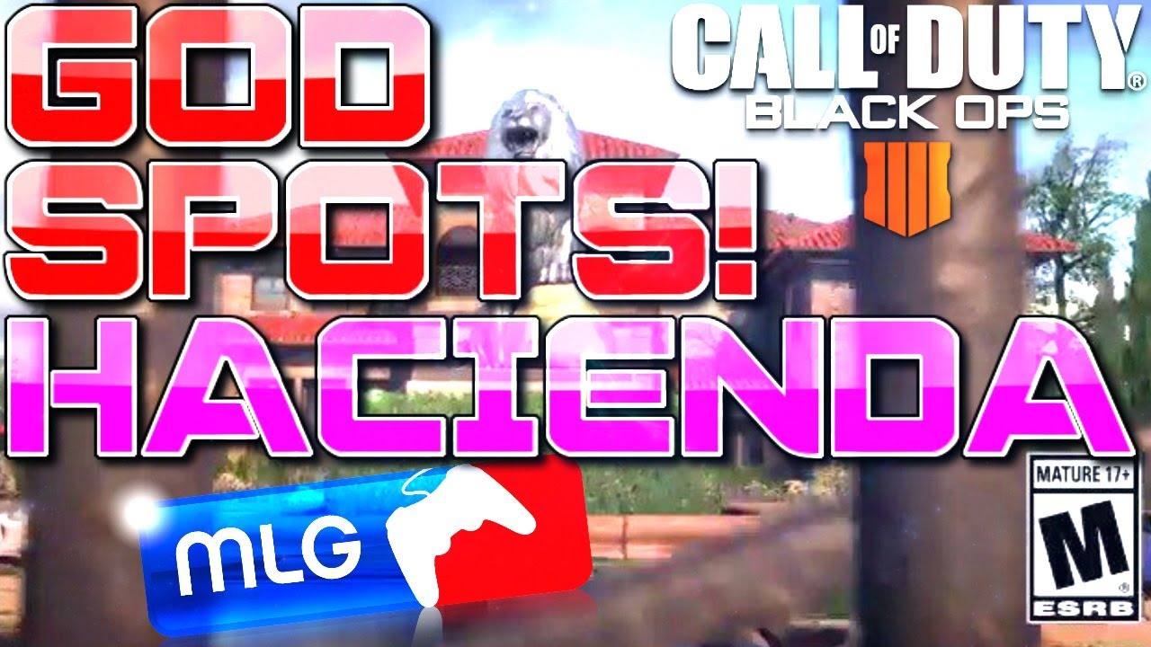 SND GOD SPOTS on HACIENDA! (COD BO4 Best Competitive SND Plant Spots) Call of Duty Black Ops 4