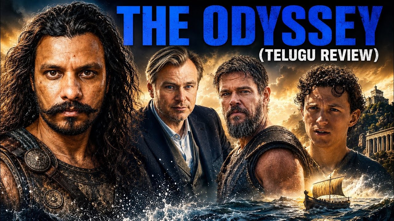 🚨The Odyssey Telugu Review || Poolachokka || Nolan || Telugu Latest Movie Review 