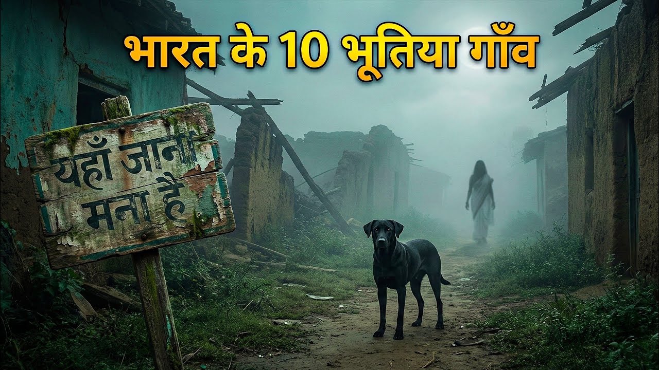 भारत के 10 गाँव जहाँ आज भी लोग अकेले जाने से डरते हैं || top 10 hounted place in india 