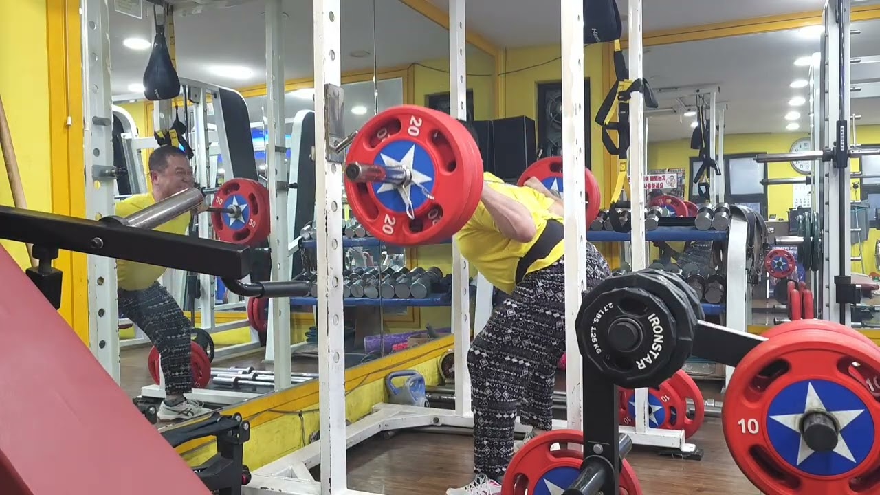 공덕 피티 1000일 스쿼트 2월23일 582일차 스쿼트 220kg,260kg(중량훈련), 데드리프트  200kg 