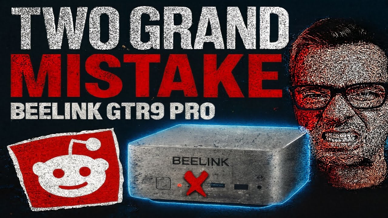 Beelink GTR9 Pro за 2000 долларов и сломанный полный релиз