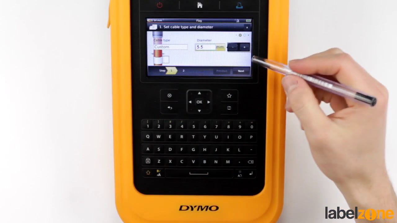 Dymo XTL Tutorial: Cable Wrap & Flag Labels