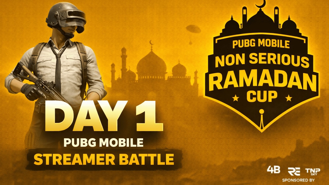 💝PUBG MOBILE NON SERIOUS STREAMER SHOWDOWN | DAY 1 ☀️ | TITAN IS LIVE