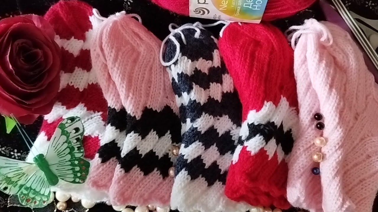 НОСОЧКИ - СПИРАЛЬ 🧶👍🌹