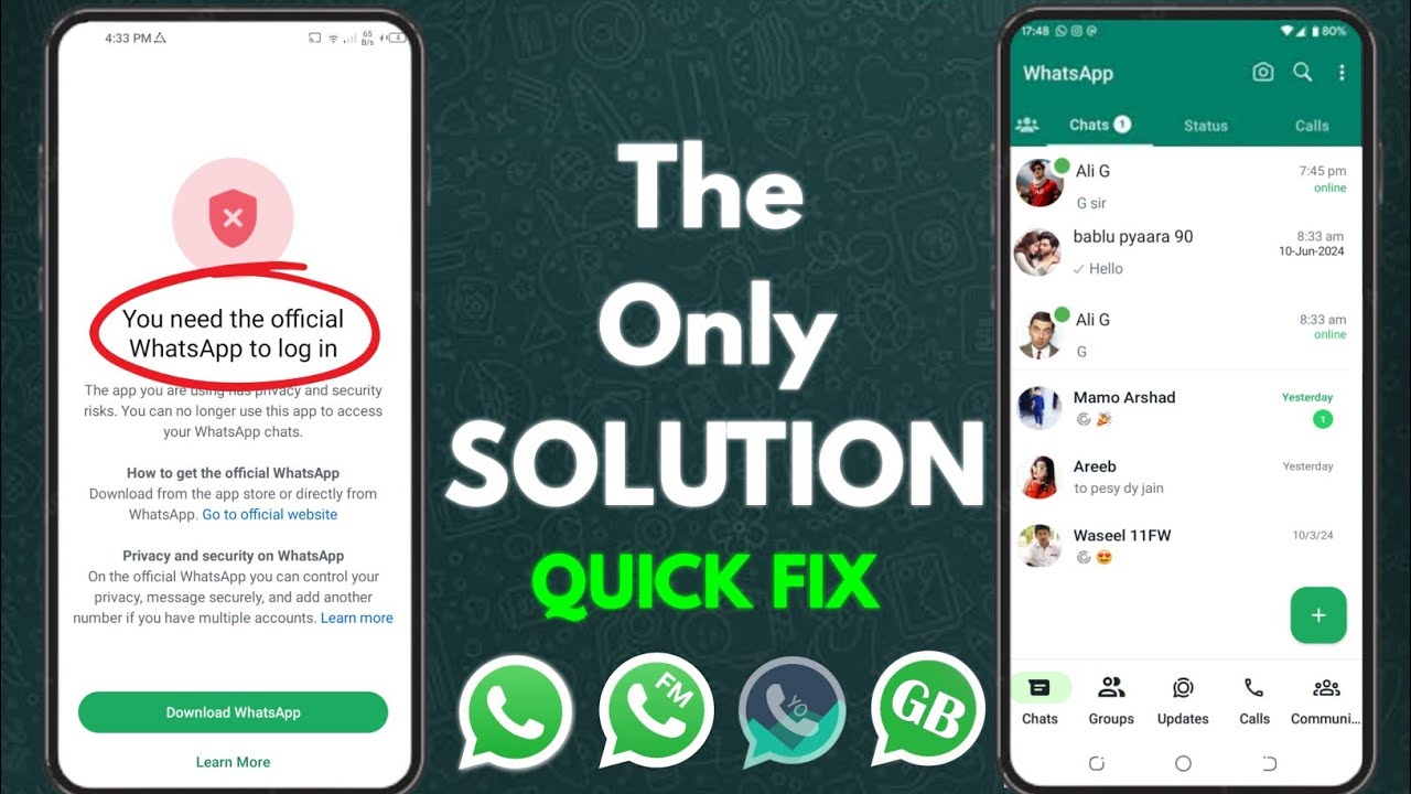 You need the Official Whatsapp to Login Problem New Solution | Whatsapp Login Problem Solution 2025