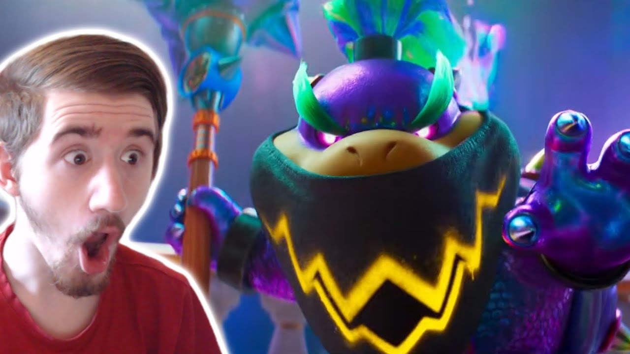 IT'S BEAUTIFUL!! | Super Mario Galaxy Movie Trailer REACTION