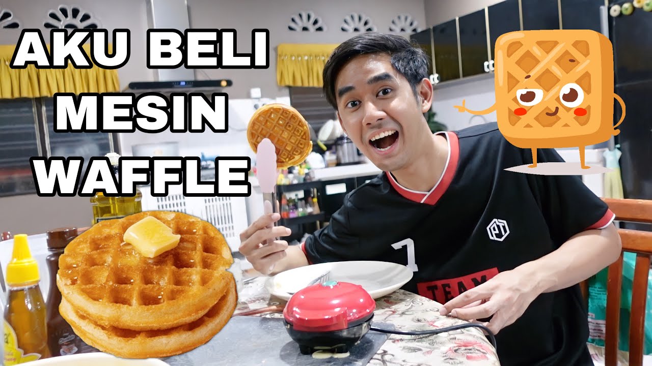 AKU BELI MESIN WAFFLE 😂