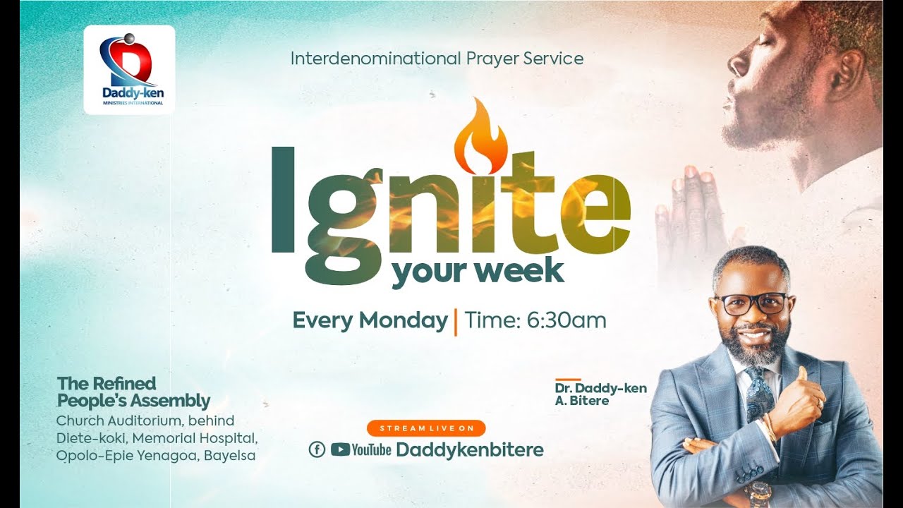 IGNITE YOUR WEEK MORNING PRAYERS || 5TH JAN. 2026 WITH DADDY-KEN A. BITERE