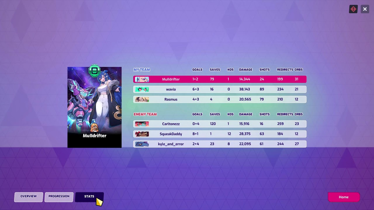 Omega Strikers 2/10 - Sick and playing Norms: Luna Drek Estelle Ai.Mi Mako Vyce Only
