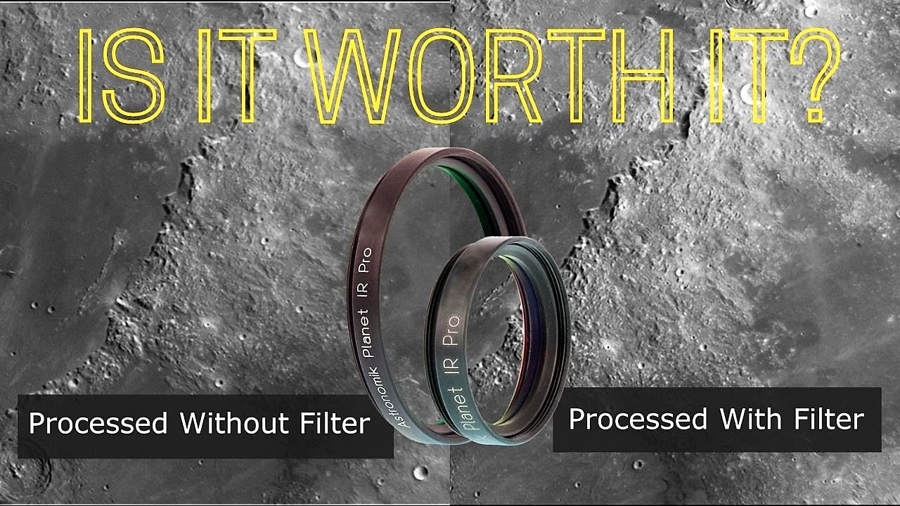 Astronomik ProPlanet 642 IR-Pass Filter for Lunar? Before & After Controlled Test