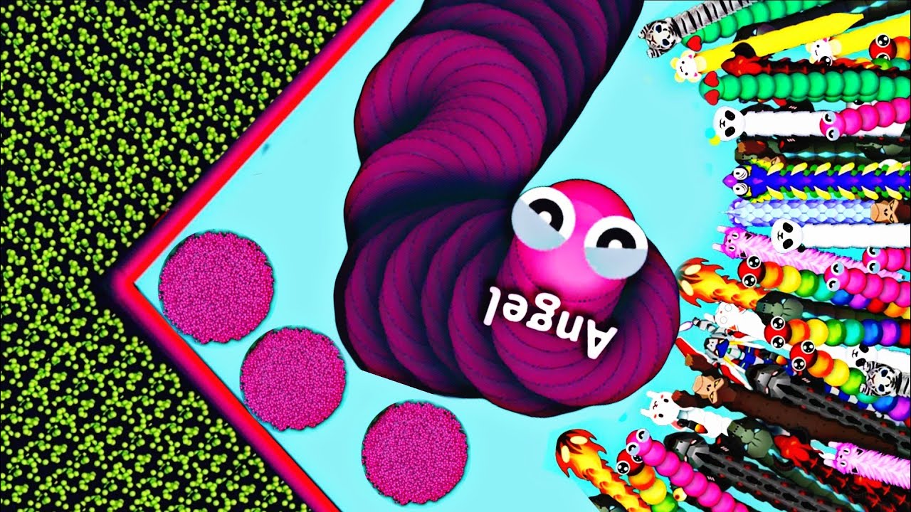 SNAKE IO 🐍 KING  RAINBOW 🌈SNAKE 🐍 VS 1000 PRO GAINT SNAKES 🐍 EPIC SNAKEIO GAMEPLAY#snakegame #snakes