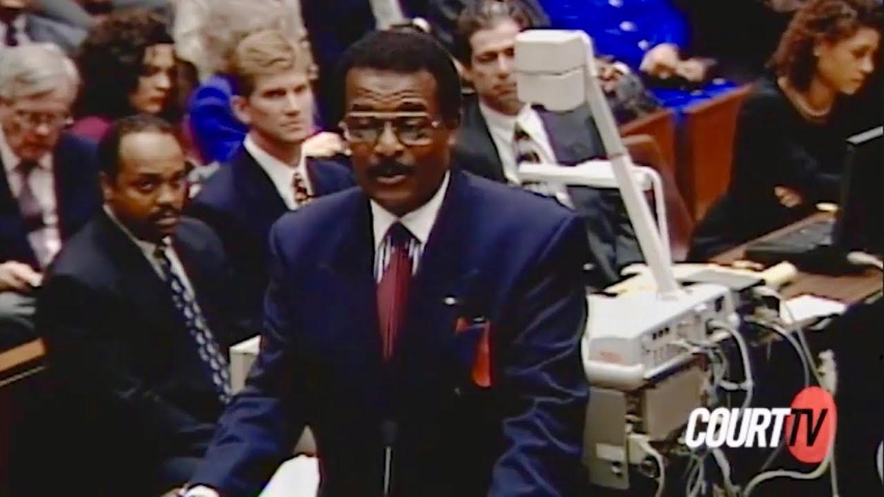 OJ Simpson Trial Defense Opening Statement - Johnnie Cochran (Part 1)