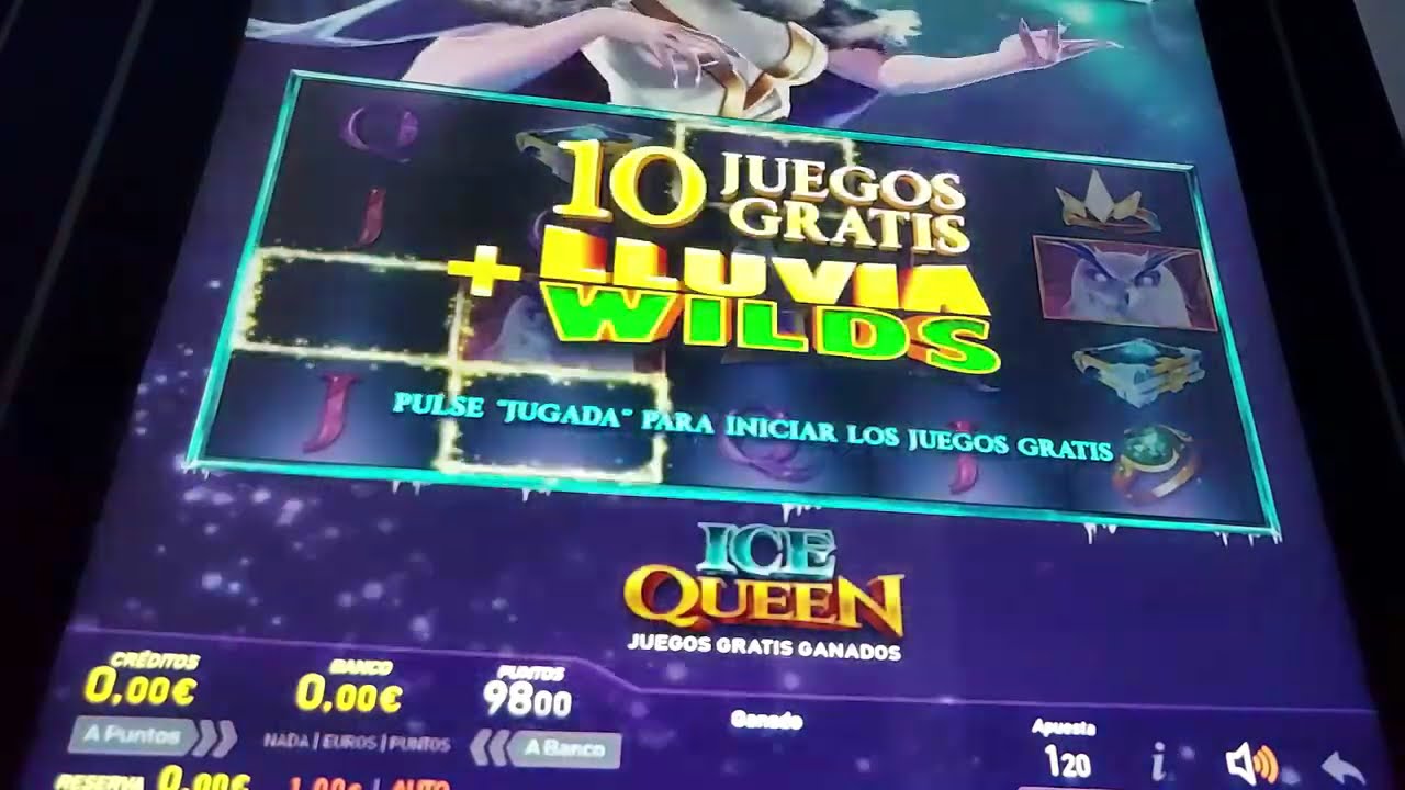 TRAGAPERRAS/SLOTS/TRAGAMONEDAS/ ICEQUEEN 🥶🥶👸 INVIERTO 180€