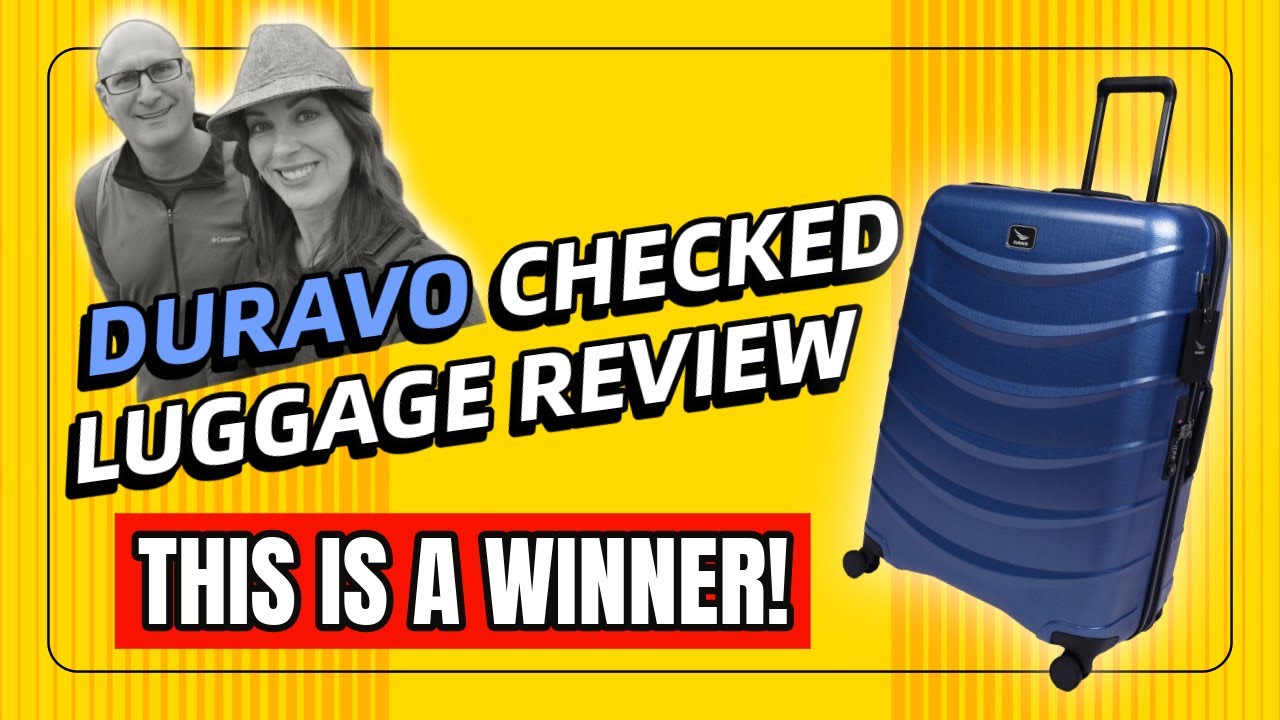 Обзор нового чемодана Duravo Hard-Shell Registered Luggage: легкий круизный и дорожный чемодан