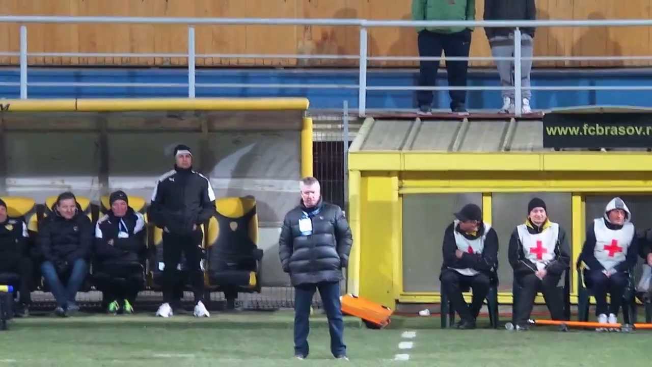 Cosmin Contra, Cornel Talnar, Tribuna Oficiala - FC Brasov - Petrolul 1-1
