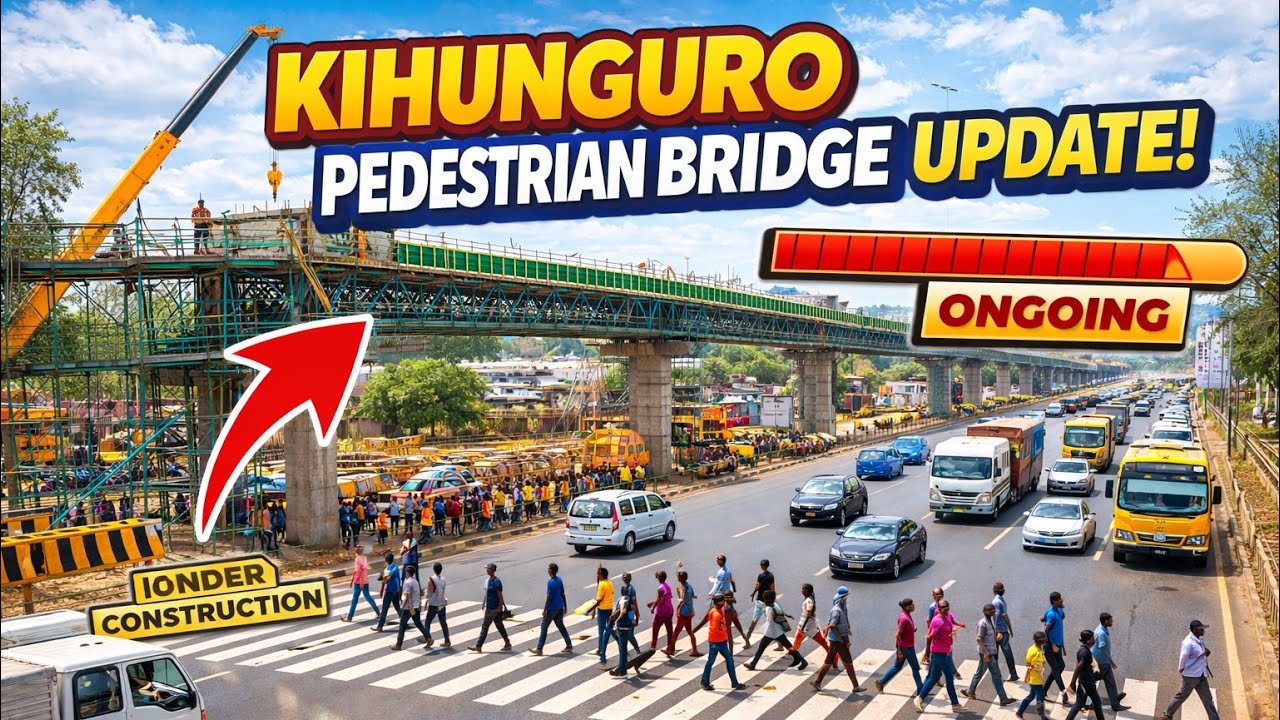 Kenya Is Building a New Pedestrian Bridge on One of Its Busiest Highways