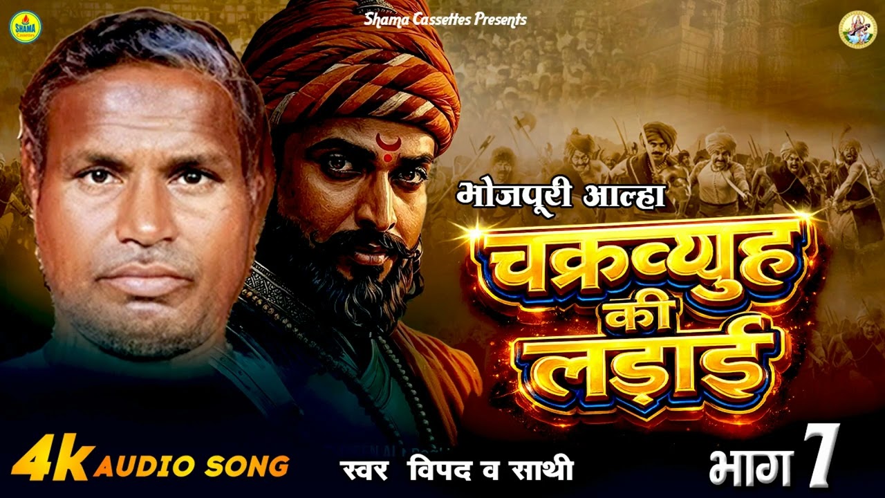 आल्हा Chakravyuh Ki Ladai आल्हा चक्रव्यूह की लड़ाई भाग 07 - भोजपुरी आल्हा गीत -विपद & पार्टी