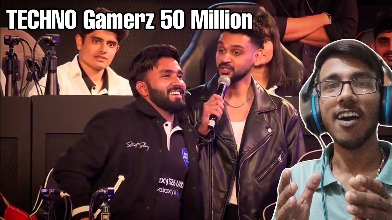 Techno Gamerz 50 Millions Subscribers Special Events Reaction Mr vikitiki