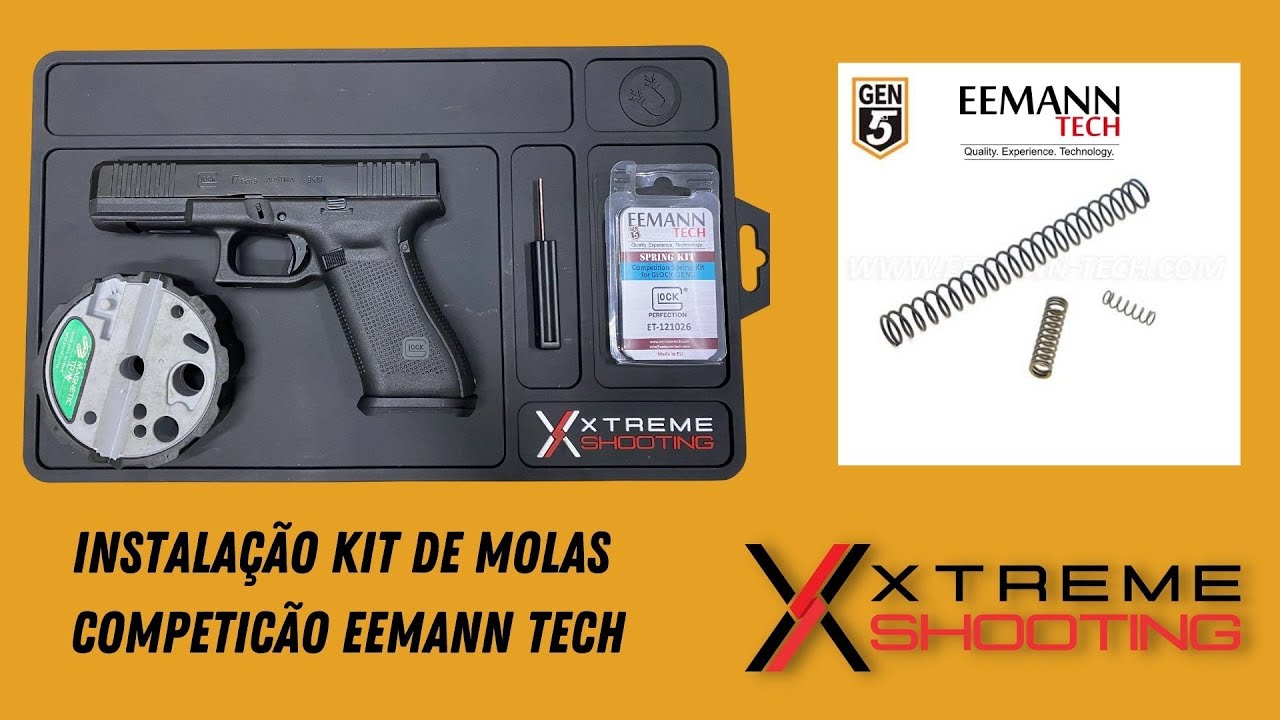 Instalação e troca de molas Glock Gen 5