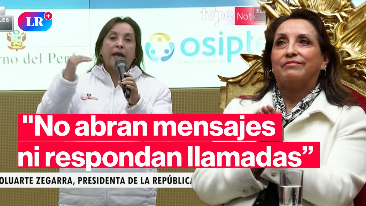 🚨 &iexcl;INDIGNANTE! | Dina Boluarte minimiza PARO DE TRANSPORTES: 