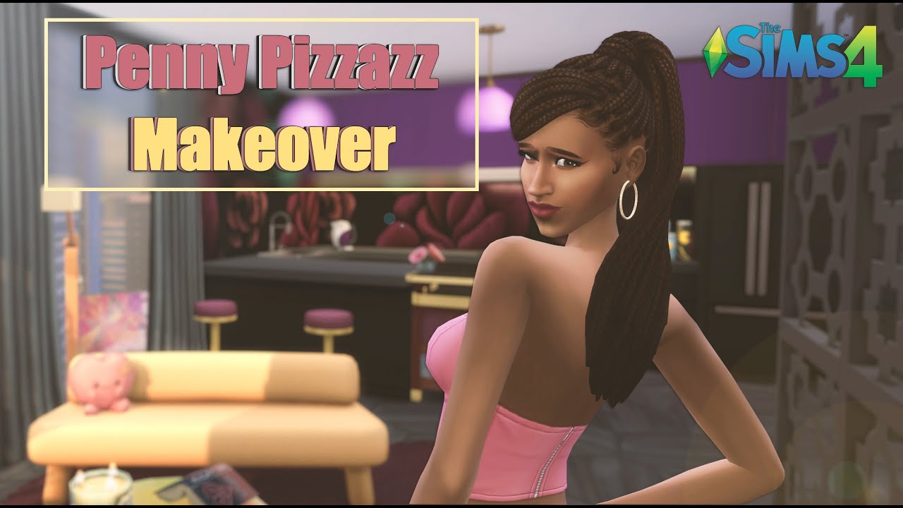 Metamorfoza w SIMS 4 💄: Penny Pizzazz i jej wymarzone mieszkanie! (NoCC) Animacja poklatkowa
