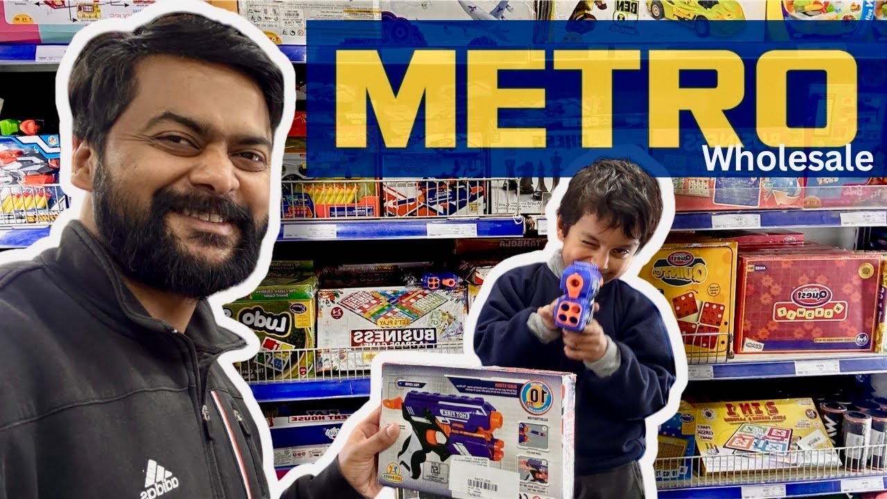METRO WHOLESALE Store se Shot Gun Toy Le Aya Aryaveer, IamAnkitDadwal
