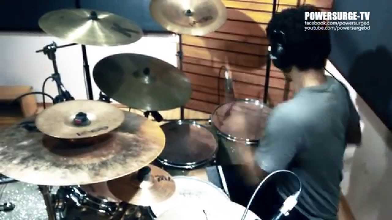 Asif Mahmood (Powersurge) - Jackal in Hide Drum Recording Sessions