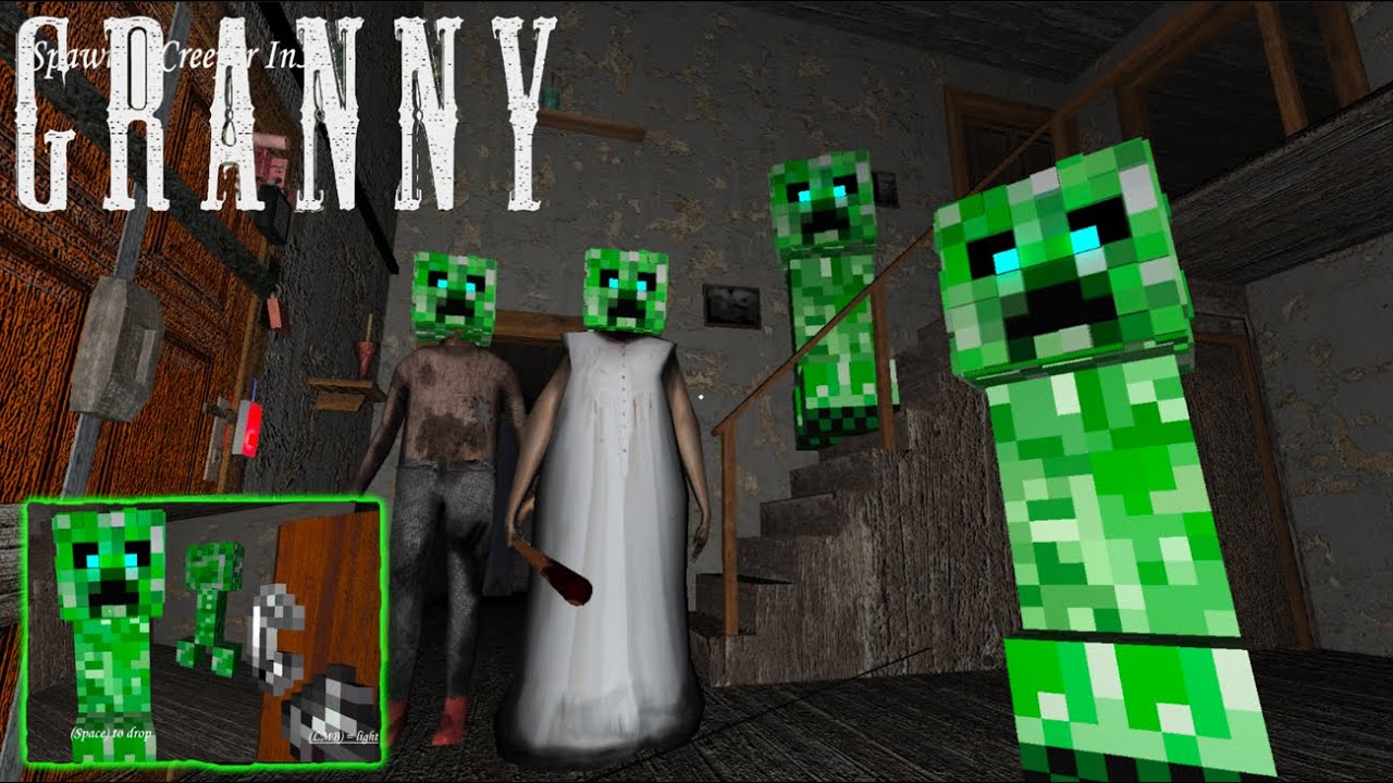 Granny: Arrival But Creepers Come Into Granny's House (New Remake)