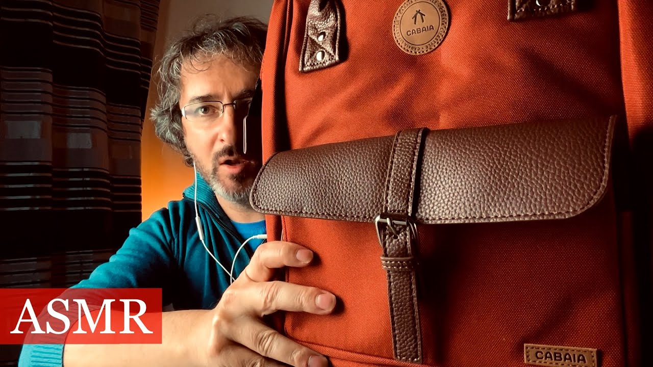 Haul Sac à Dos Adventurer Cabaïa San Cristobal ; Pochettes Kyoto, Waikiki & Gourde Highland. #asmr