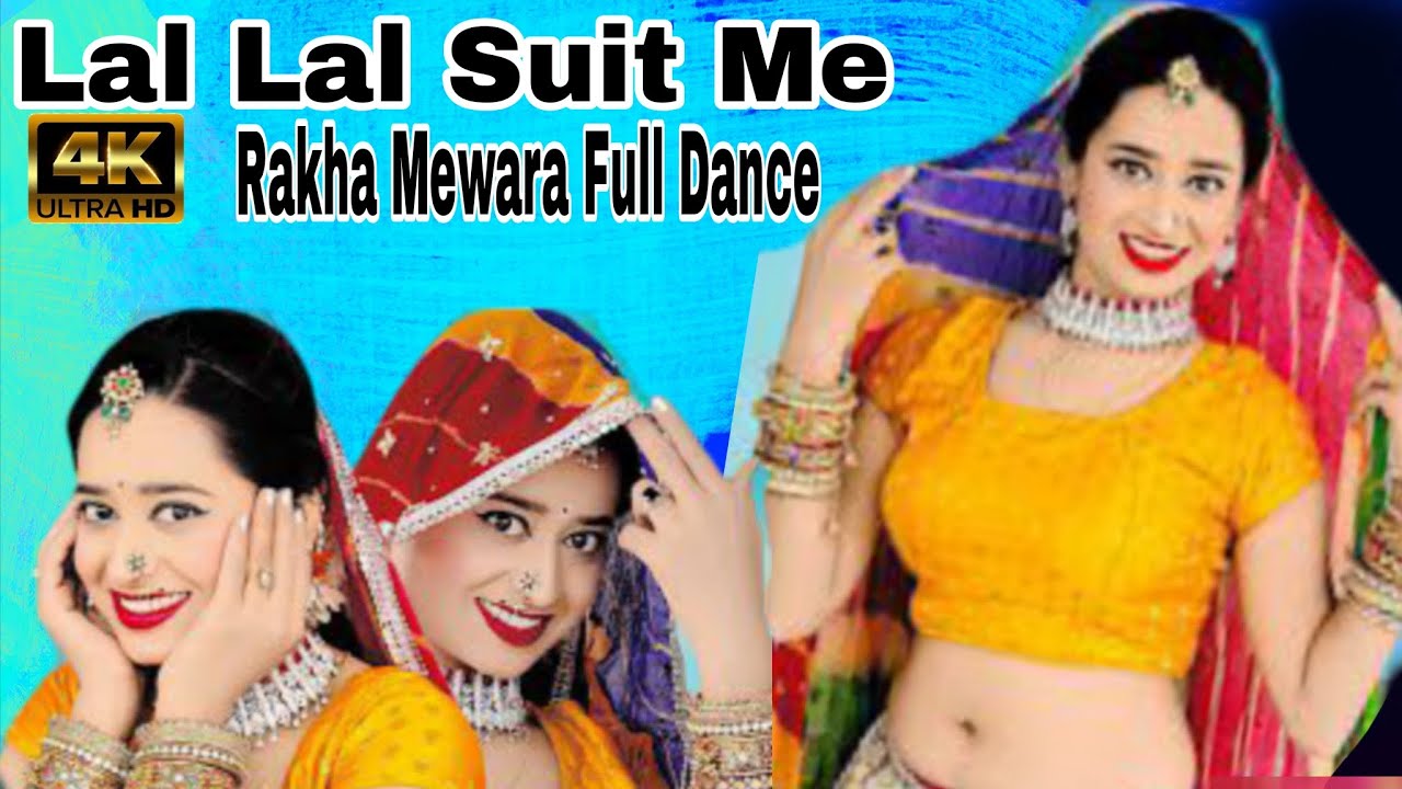 Gajjar Bargi Lag Se Lali Lal Lal Suit Me Rekha Mewara Dance Full Video।। Dj Song Lyrics।। @DJI_kanu 