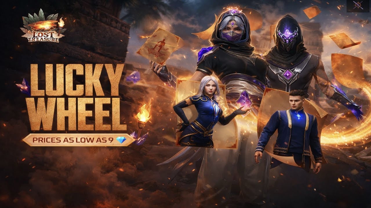 FREE FIRE LUCKY WHEEL SPIN 😍 | Finally Got the Grand Prize!