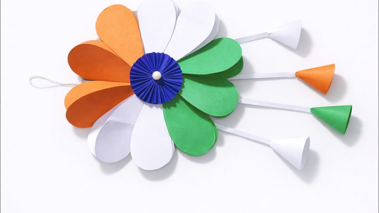 10 Quick Easy Paper Wall Hanging Ideas / Heart Flower Wall decor / Cardboard  Reuse /Room Decor DIY