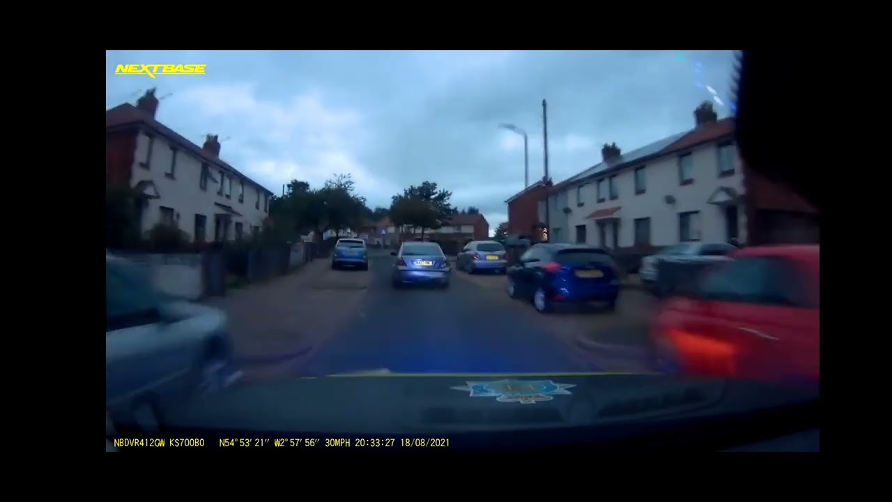 Cumbria Police - pursuit through Raffles, Carlisle