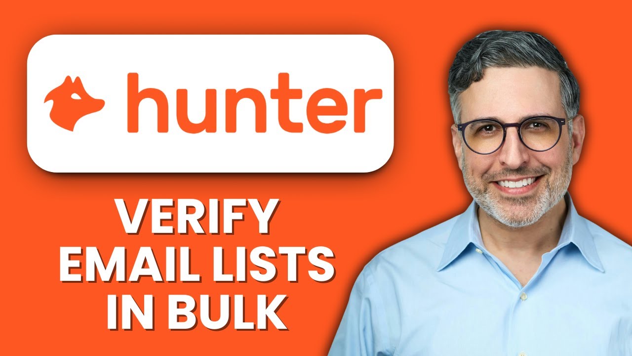 NEW! How to Verify Email Lists in Bulk Using Hunter.io (2025) ✅ | Clean & Reliable Lead Data