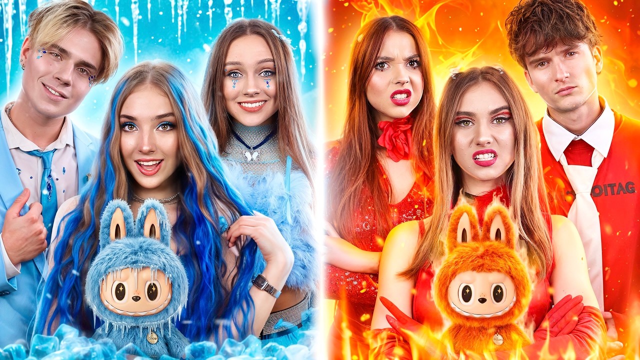 Hot Girl vs Cold Girl! Quale è la famiglia migliore? 🔥❄️